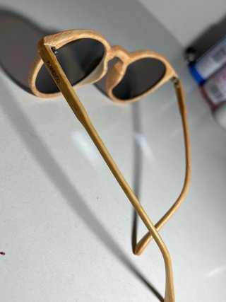 Gafas de sol madera efecto multicolor