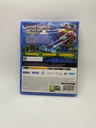 Sonic Superstars Sony Playstation 5 NUOVO MAI USAT