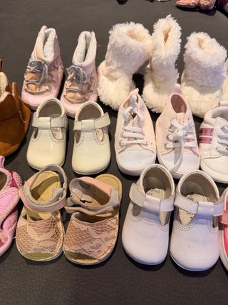Lote Zapatitos Bebé Niña