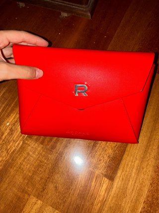 Bolso Rochas Rojo Nuevo con Etiquetas