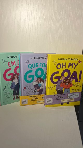 Colección de los 3 primeros libros de Goa