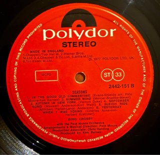 Vinilo Bing Crosby - The Closing Chapter