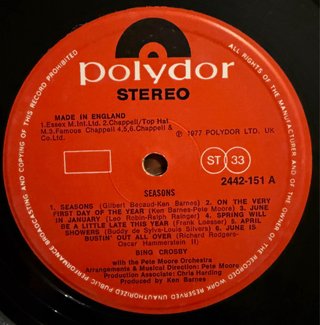 Vinilo Bing Crosby - The Closing Chapter