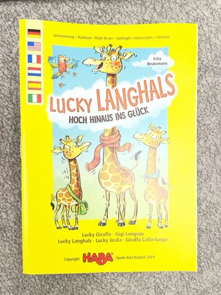 Lucky Jirafa HABA - Juego infantil +3 años