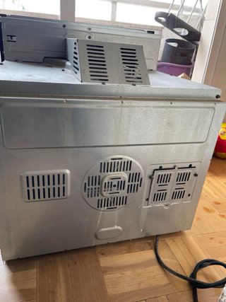 Horno de cocina acero inoxidable