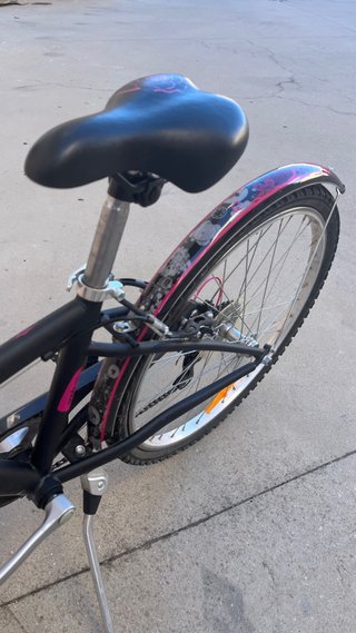 Bicicleta B'Twin Poply 500 24 pulgadas - Con cesta