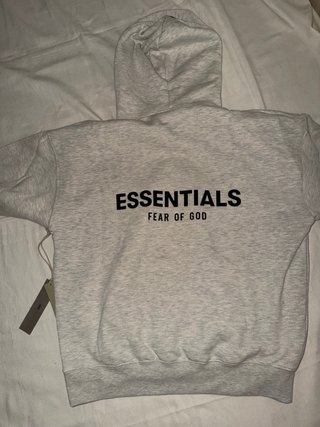 Sudadera ESSENTIALS Gris Talla S