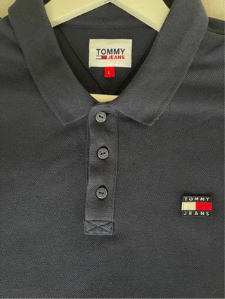 Polo Tommy Jeans Azul