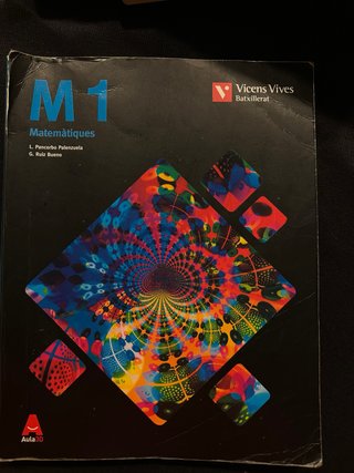 M 1 matemàtiques : batxillerat