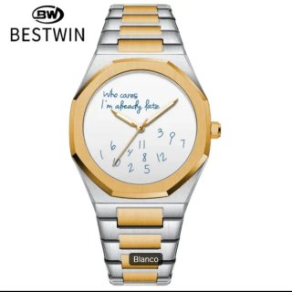 Reloj Automático Who cares i'm already late