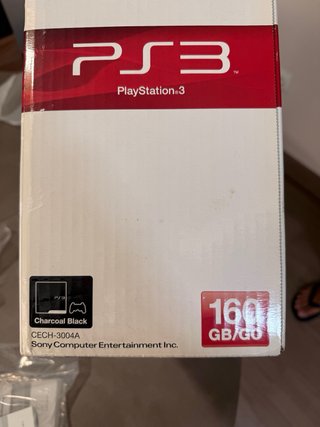 Consola PS3 Slim 160GB Negra CECH-3004A + mando