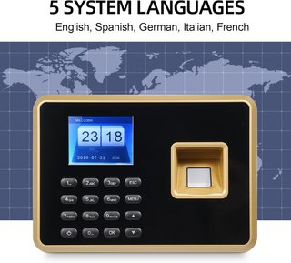 Reloj Control Huella Digital Bisofice