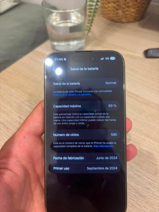 iPhone 15 Pro 256GB Negro Espacial