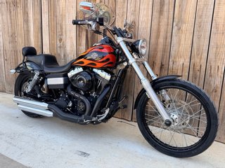 Harley Davidson Dyna Wide Glide Negra/Naranja