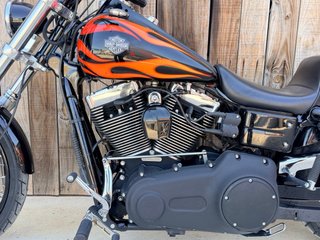 Harley Davidson Dyna Wide Glide Negra/Naranja