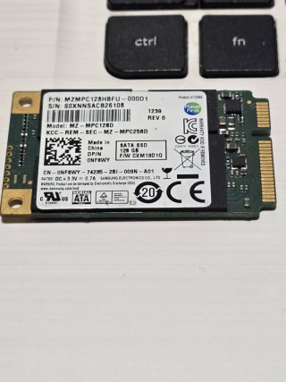 Disco SSD M.2 SATA Samsung 128GB usado