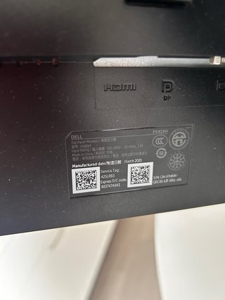 Monitor Dell P2419H + Teclado y Ratón inalámbricos