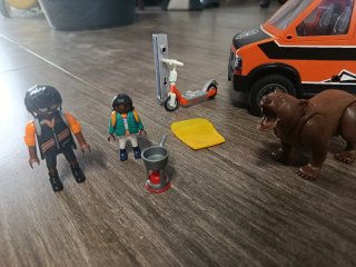 Furgoneta Camper Playmobil Naranja