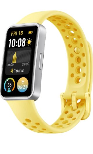 Pulsera Huawei Band 9 Plata y Amarilla