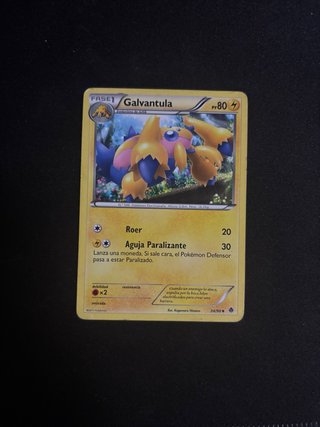 Carta Pokémon Galvantula FASE 1 PV 80