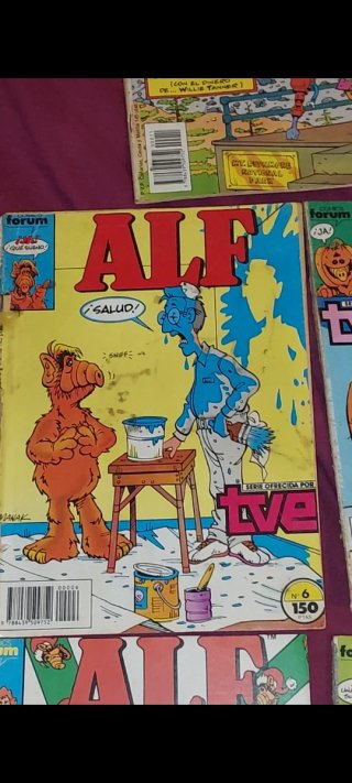 Cómics Alf Años 90's