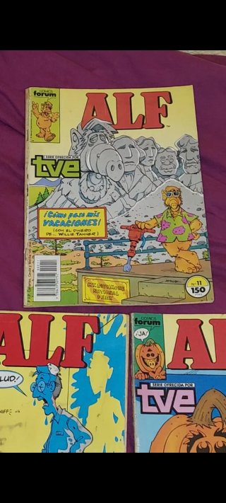 Cómics Alf Años 90's