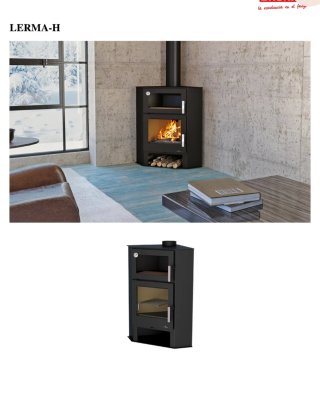 Chimenea leña Bronpi Lerma H con horno