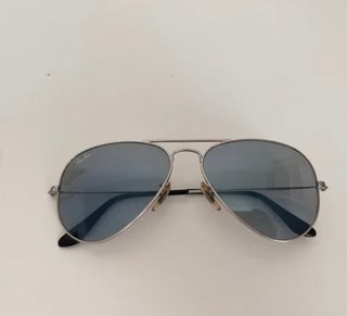 Gafas de sol Ray-Ban Aviator Mujer Azul/Plata