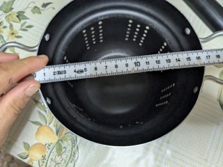 Scolapaste in metallo nero