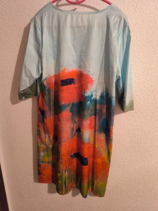 Vestido estampado floral