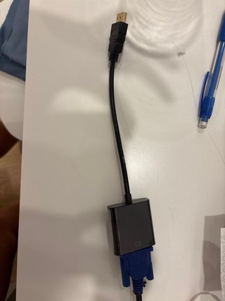 Monitor Dell 19" + Cables + Adaptador HDMI