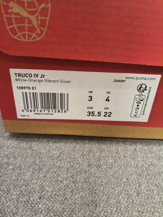Zapatillas Puma Truco IV Talla 35,5