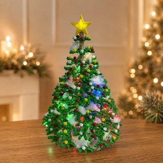 Albero di Natale stile Lego