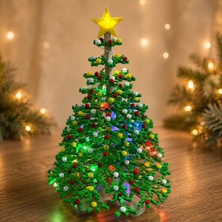 Albero di Natale stile Lego