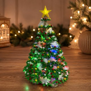 Albero di Natale stile Lego
