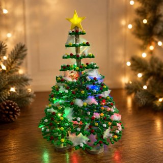 Albero di Natale stile Lego