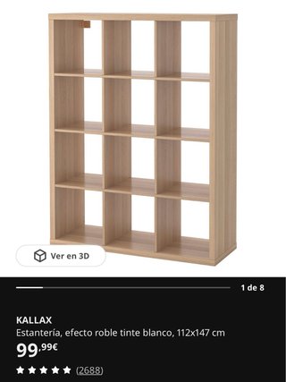 Scaffale Kallax di Ikea