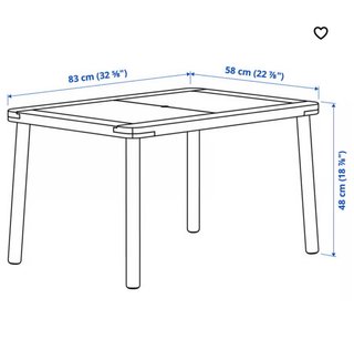 Tavolo per bambini IKEA Flisat