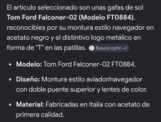 Gafas de sol Tom Ford Negras y azul Falconer 02