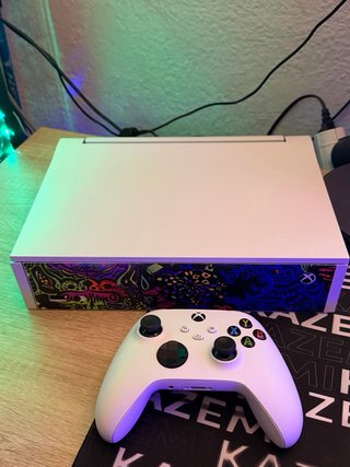 Xbox Series S Blanca con Diseño Personalizado