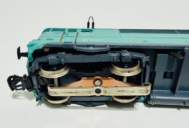 Locomotora Marklin 3038 HO. Tren
