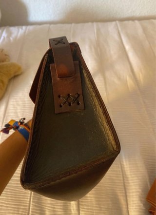 Bolso Mujer Tijuana Piel Marrón
