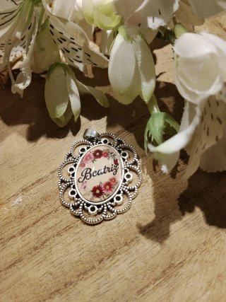 Colgante Fallera/Huertana Personalizado