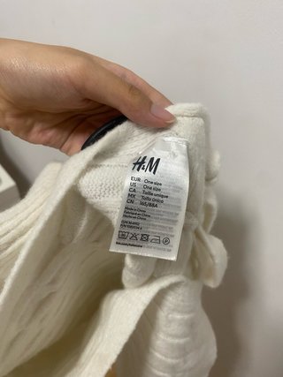 Chaleco H&M cuello alto tejido