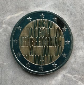 2 € Conmemorativa Croacia 2026.