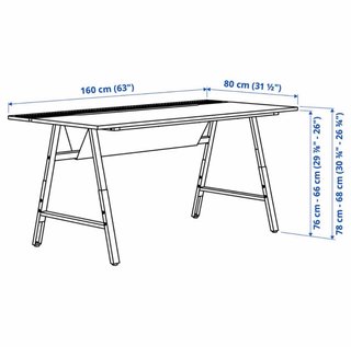 Mesa escritorio gaming negra