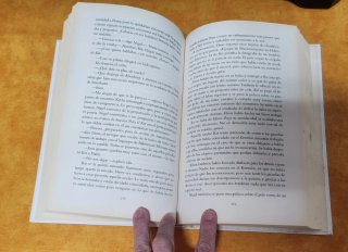 Libro novela En el blanco Ken Follett