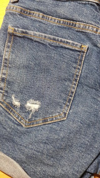 Pantalones cortos vaqueros