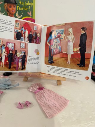 Libros Vida y trajes de Ensueño Barbie