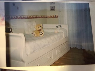 Cama nido romántica